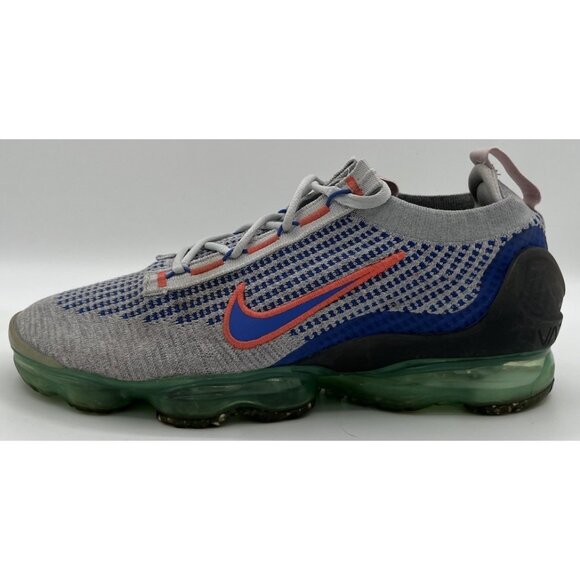 Nike Air VaporMax 2021 Flyknit Wolf Grey Mens Size 9.5 Athletic Shoes DQ3974-001 - Picture 5 of 11